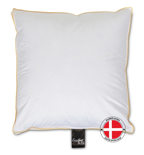 Dansk moskusdunpude - 60x63 cm - Mellem - 3 kammer dunpude - Limited edition 