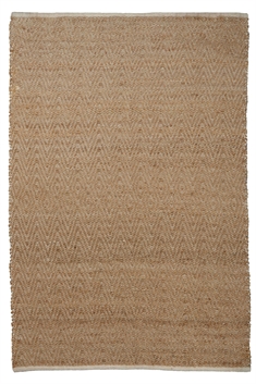 Jute tæppe - Naturfarvet - Stort gulvtæppe - 140x200 cm - Nordstrand Home