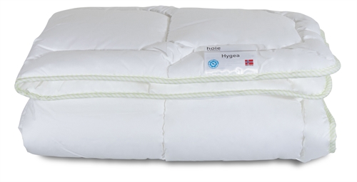 Juniordyne - Høie Hygea fiberdyne - 100x140cm – Helårs junior dyne – Anbefalet og godkendt af Asthma Allergy Nordic