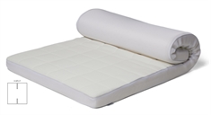 Latex H-split topmadras - 180x200 cm - 8 cm høj - Latex & naturlatex - Zen sleep topmadras til elevationsseng